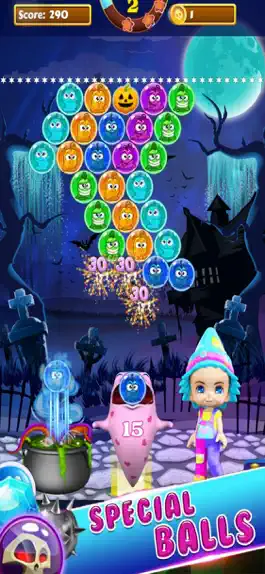 Game screenshot Bubble Wizards Dark Shoot hack
