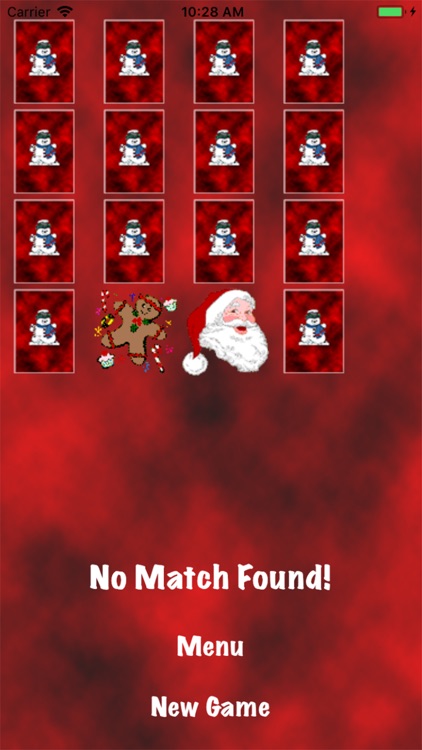 Harold's Holiday Matching Game