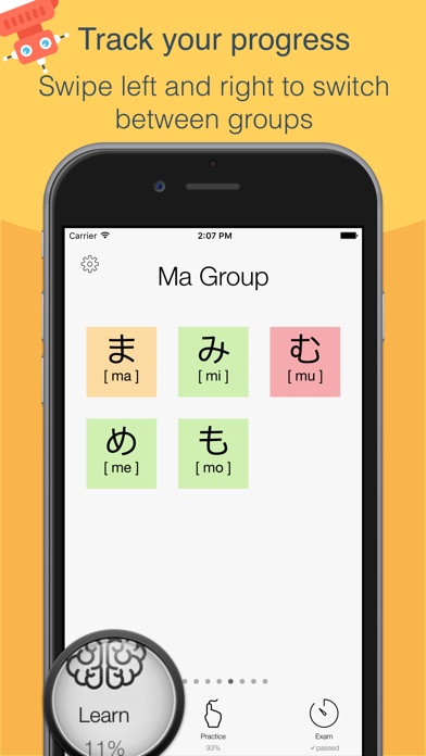 Japanese Learning: Kanji, Kana screenshot 3