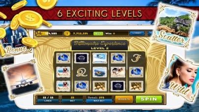 Billionaire Experience Slots screenshot 2