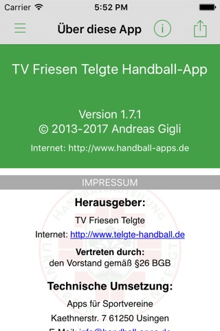 TV Friesen Telgte Handball screenshot 4
