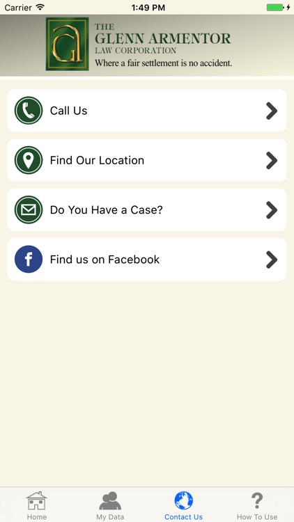 Glenn Armentor Law Injury Help screenshot-3