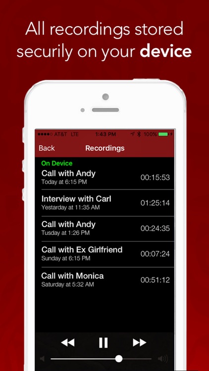 Call Recorder : Phone Calls screenshot-4