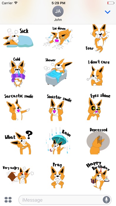 Corgi dog lovely sticker screenshot 3