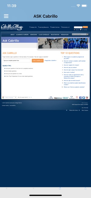 Cabrillo College Mobile(圖7)-速報App