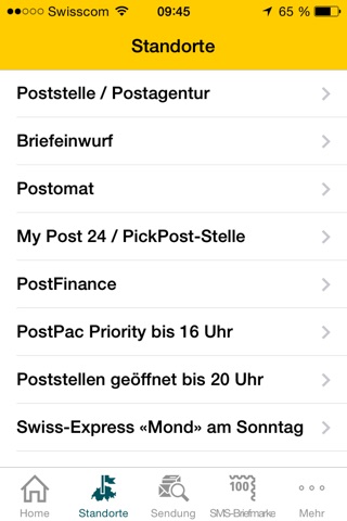 Die Post screenshot 2