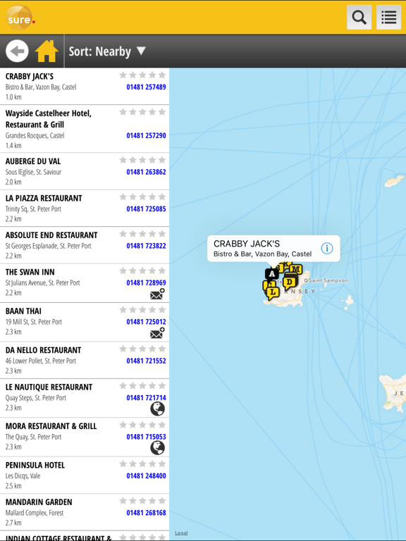 The Sure Guernsey Directory screenshot 4
