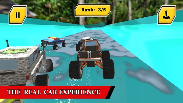 Water Slide Monster Trucks Race In Water Park(圖5)-速報App