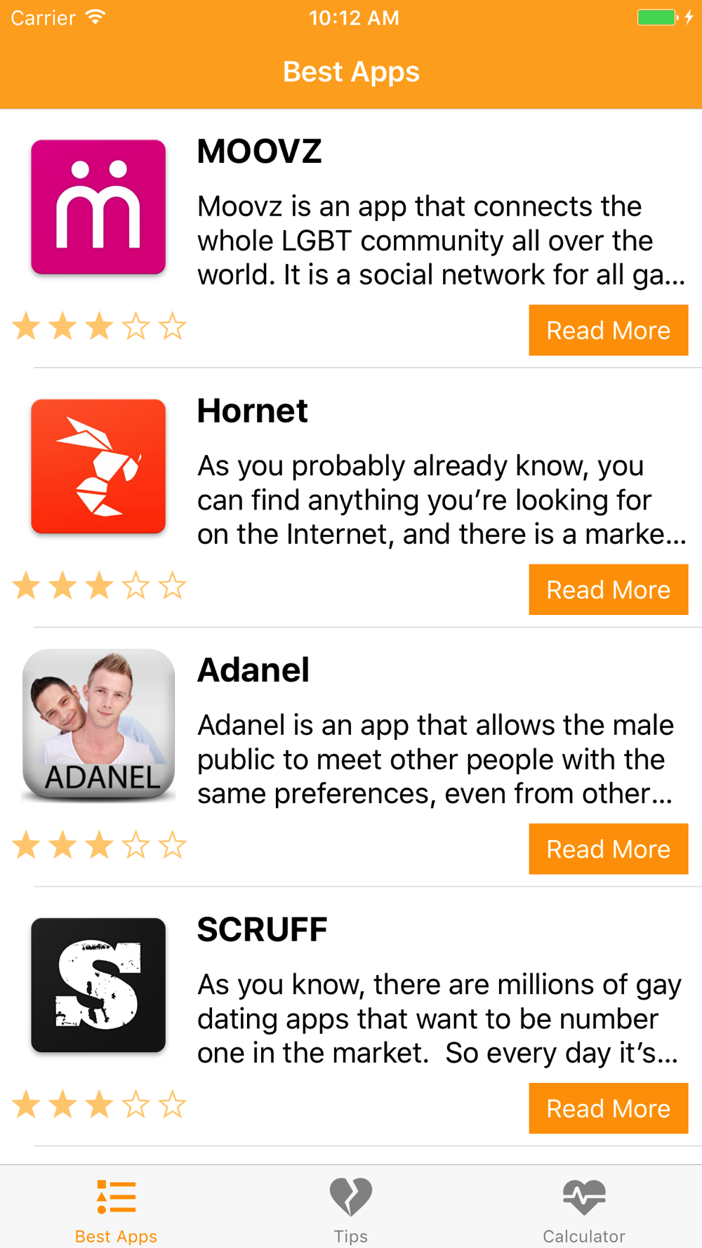 Gay dating apps free