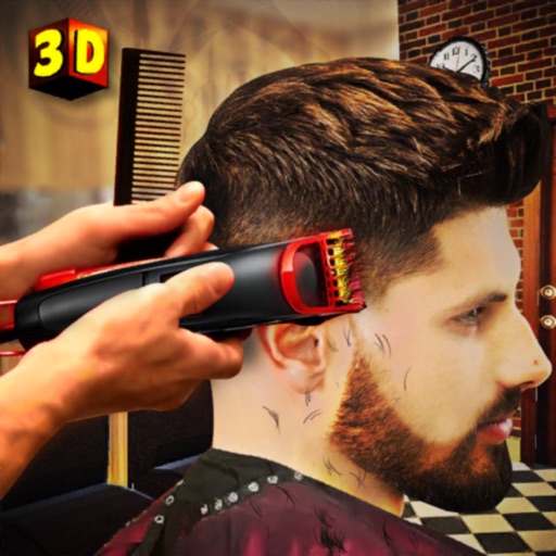 Barber Shop Hair Cut Games 3D iOS App