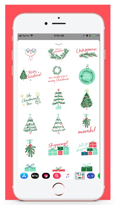 Her Holiday Stickers screenshot 3