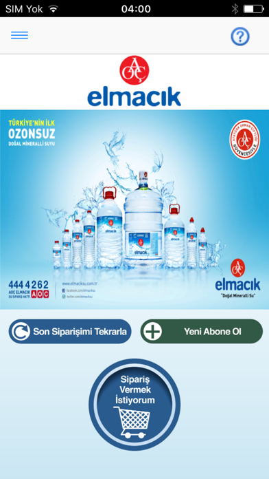 How to cancel & delete AOÇ Elmacık Su Sipariş from iphone & ipad 2