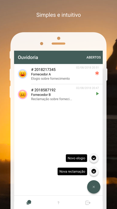 Ouvidoria APROSMAT screenshot 2