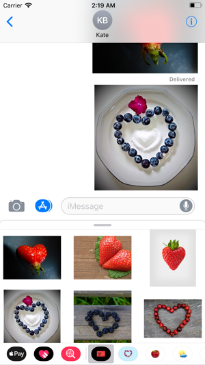 Fruit Hearts Sticker Pack(圖4)-速報App