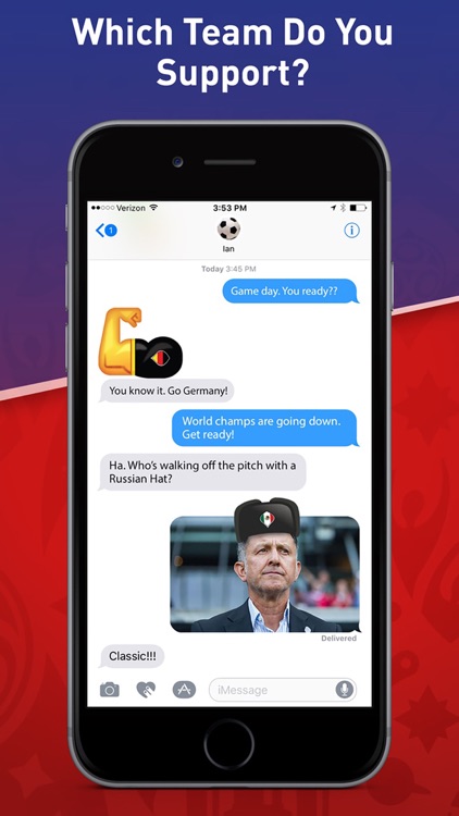 World Cup FAN Sticker Emojis