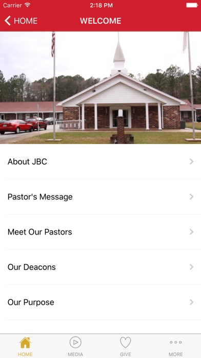 Julington Baptist Church screenshot 2