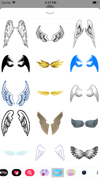 Wing Stickers screenshot 3