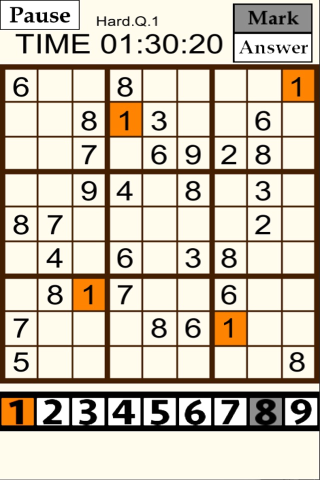 Sudoku3000-numprepuzzle- screenshot 2