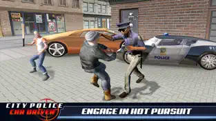 Screenshot 2 Policía ciudad Conductor Juego iphone