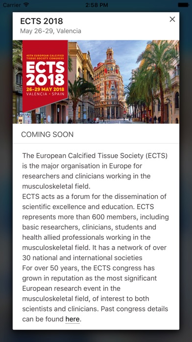 ECTS Society App screenshot 3