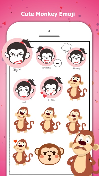 Monkey Emojis! screenshot 3