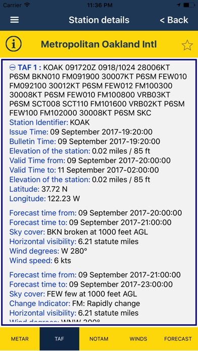 NOAA AWC Aviation Weather PRO screenshot 3