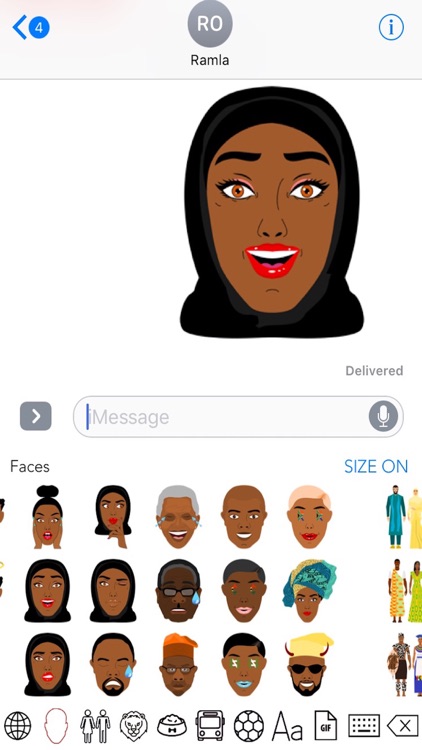 Afrimoji Afro-Caribbean Emojis