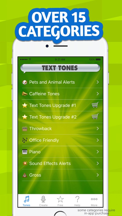 New Text Tones