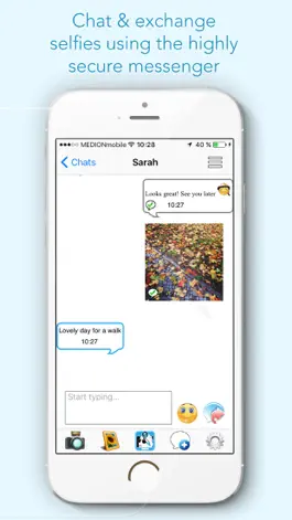 Game screenshot SelfieCheckr E2E Messenger mod apk