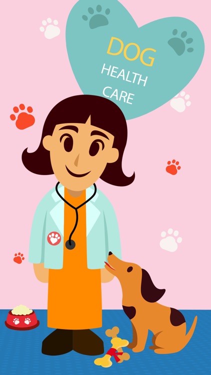 Happy Healthy Dog: Vet Care & Grooming Stickers