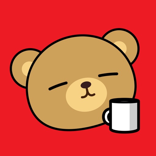 Posh bear Animated Stickers