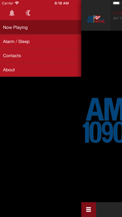 AM 1090/FM 92.7 The Flag KTGO screenshot 2