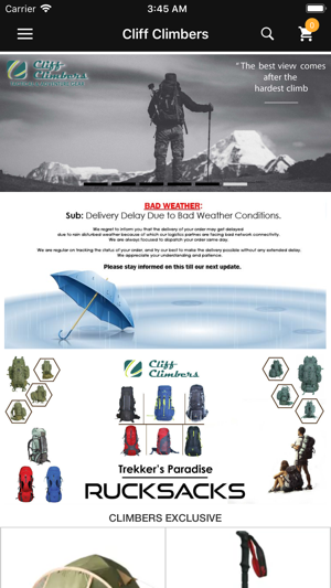 Cliff Climbers Official Store(圖1)-速報App