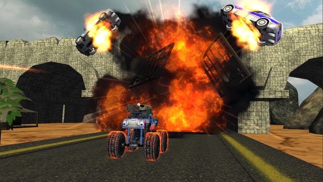 Crazy Monster Truck Fighter 3D(圖1)-速報App