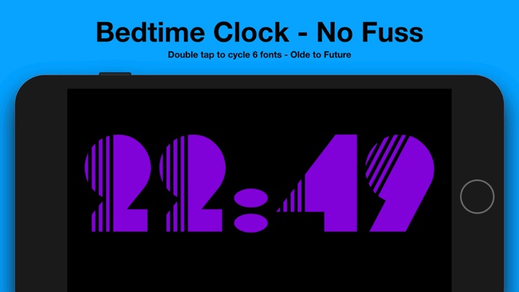 Bedtime Clock - No Fuss