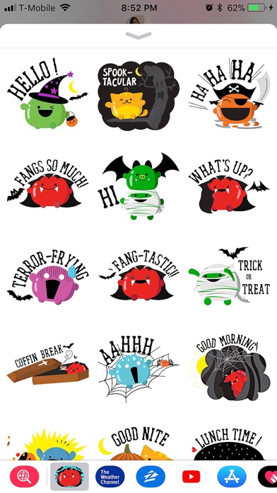 Mochi Halloween Stickers screenshot 2