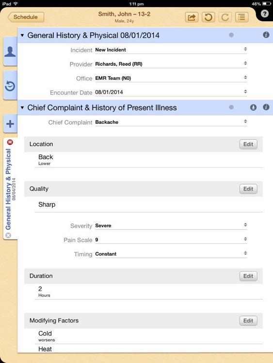 MacPractice iEHR 10.7 screenshot-3