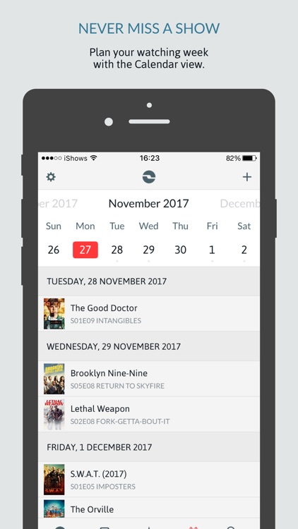 iShows TV powered by Trakt.tv