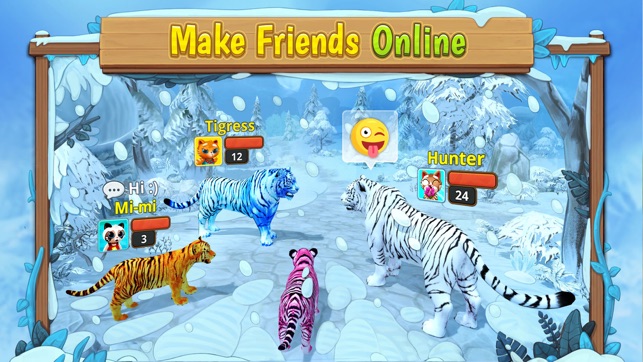 White Tiger Family Sim Online