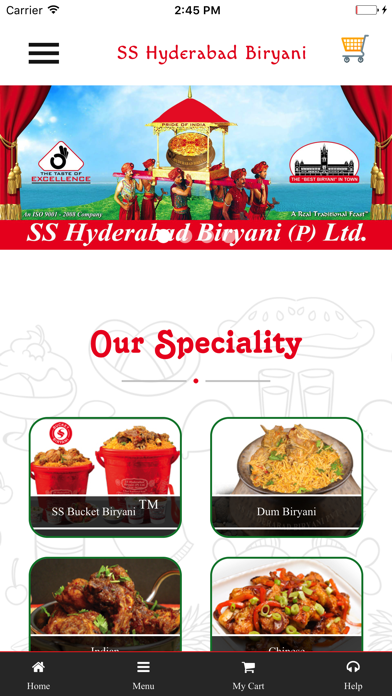 How to cancel & delete SS Hyderabad Biryani from iphone & ipad 1