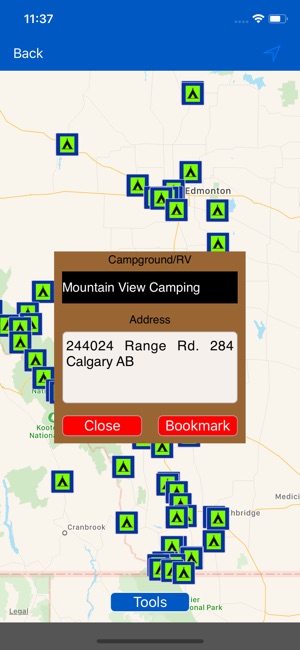 Alberta Campgrounds & RV's(圖3)-速報App