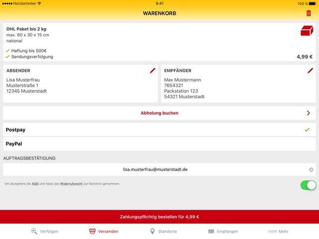 DHL Sendungsverfolgung Verfolge Dein Paket LIVE!