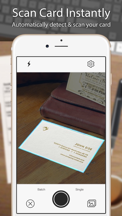 Business Card Scanner, Reader