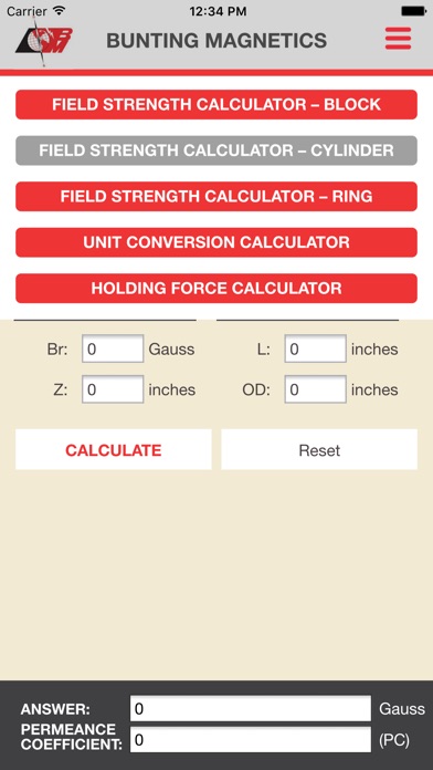 Magnet Calculators screenshot 3