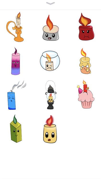 Candle Stickers by Althia Ford