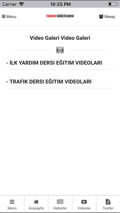 Yağmur Sürücü Kursu screenshot 4