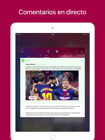 Barcelona Live — Goals & News. screenshot 2