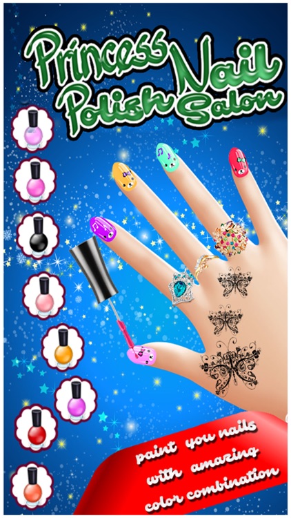 Princess Nail Polish Salon