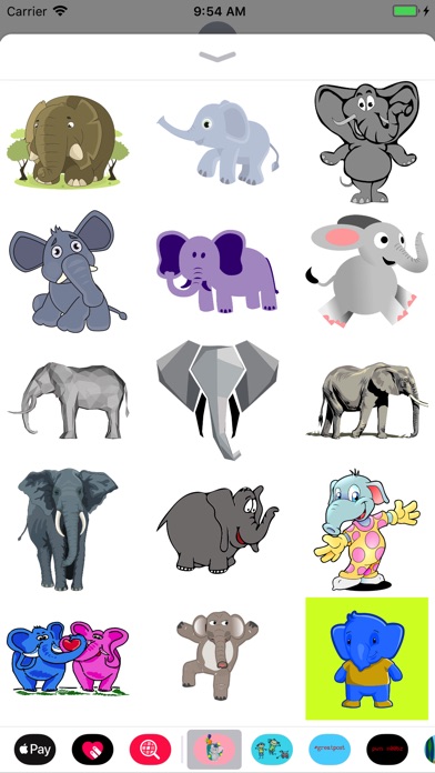 Fun Elephant Stickers screenshot 4