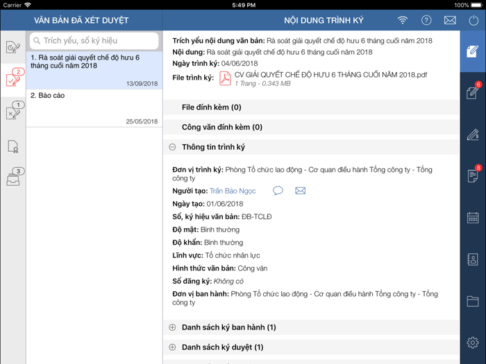 VOffice DONGBAC for iPad